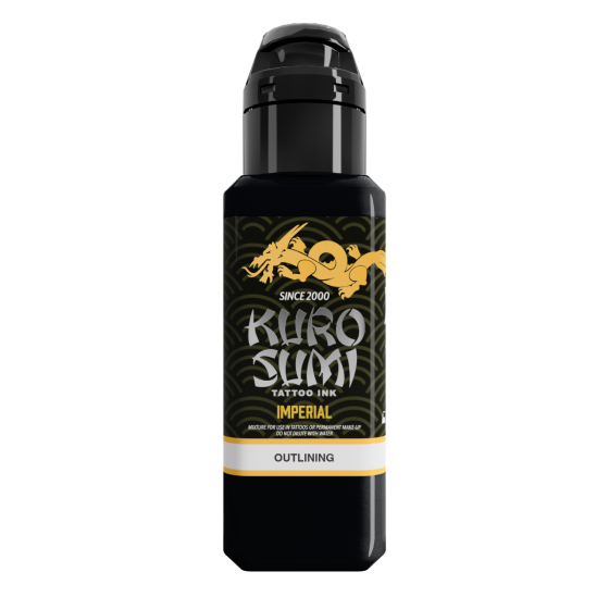 Kuro Sumi Imperial Tattoo Ink - Imperial Outlining 180ml