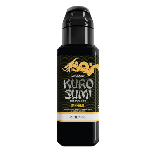 Kuro Sumi Imperial Tattoo Ink - Imperial Outlining 180ml