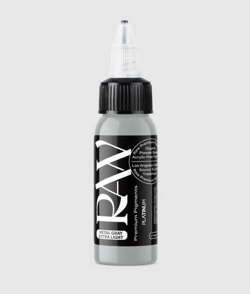 Raw Pigments EXTRA LIGHT METAL GREY, 30 ml